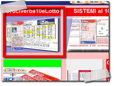 sistemi a cruciverba al 10elotto