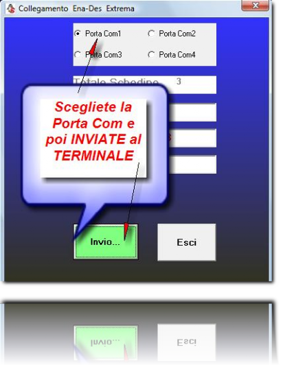 invio al terminale extrema oleonardo