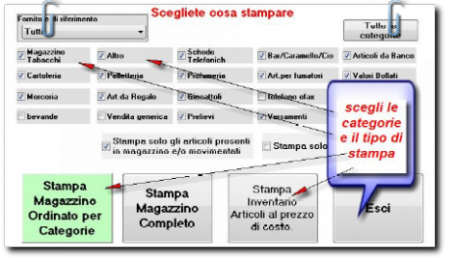 stampe giacenze e movimenti