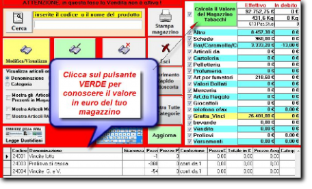 inventario magazzino